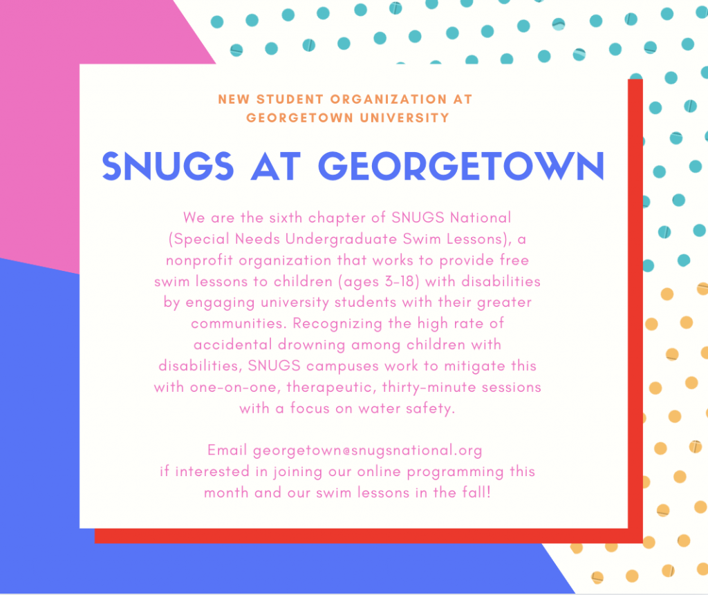 SNUGS at Flyer Advocates for Justice and Education