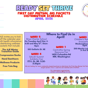 Ready-Set-Glow: AJE’s Spring Transition First Day Packet
