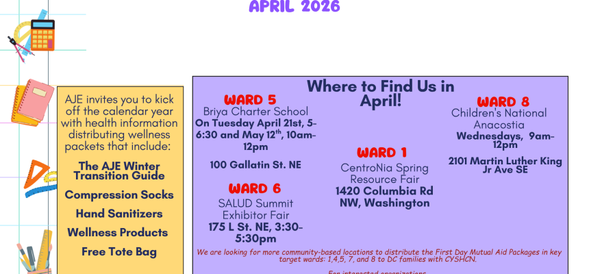 Ready-Set-Glow: AJE’s Spring Transition First Day Packet